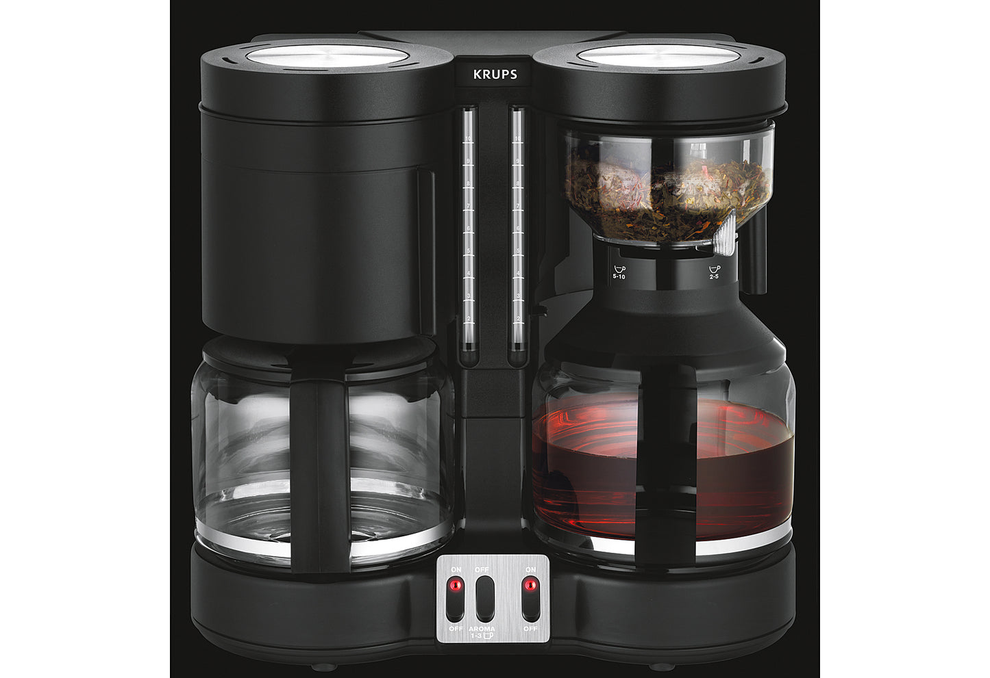 Kaffeeautomat KM8508 DUOTHEK 2x 10 Tassen schwarz