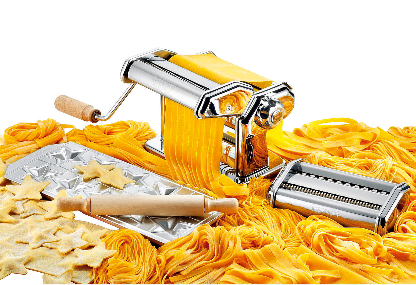 Pasta-Set Pastaia Italiana mit Vorsätzen