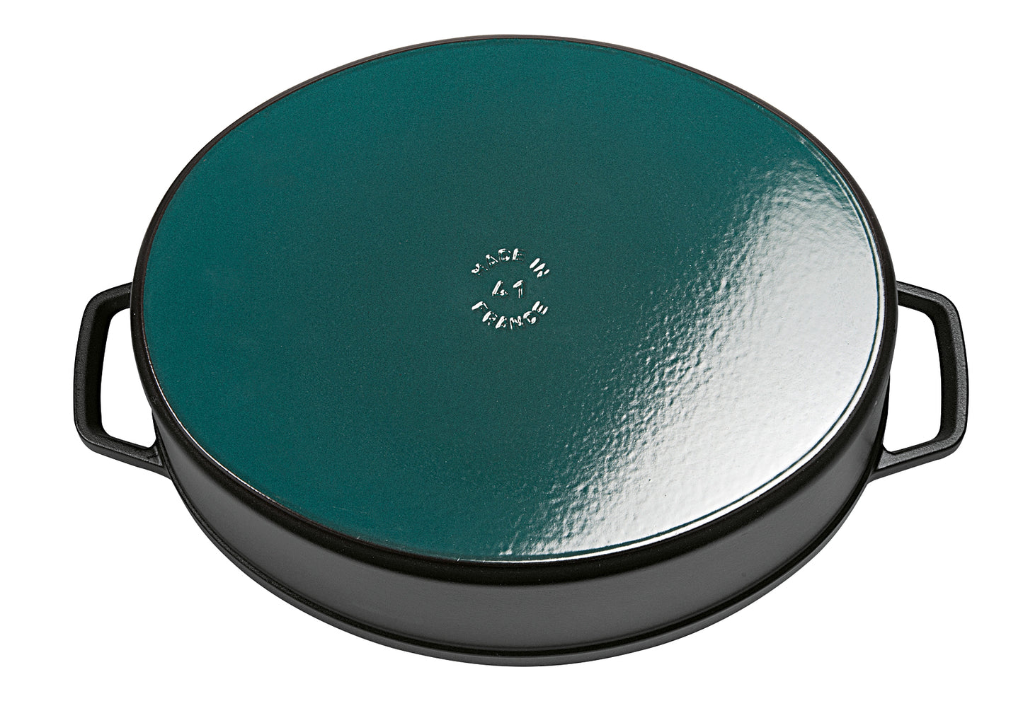 Cocotte Schmortopf oval new Classic Gusseisen 6,7 l 33cm schwarz