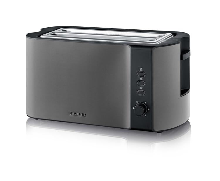 AT 9341 Langschlitztoaster 4 Scheiben 1400W dark inox
