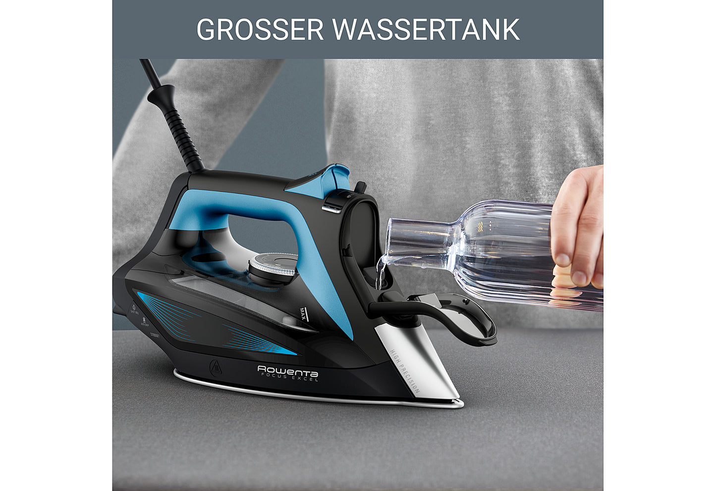 DW5310 Dampfbügeleisen Focus Excel 2700W schwarz