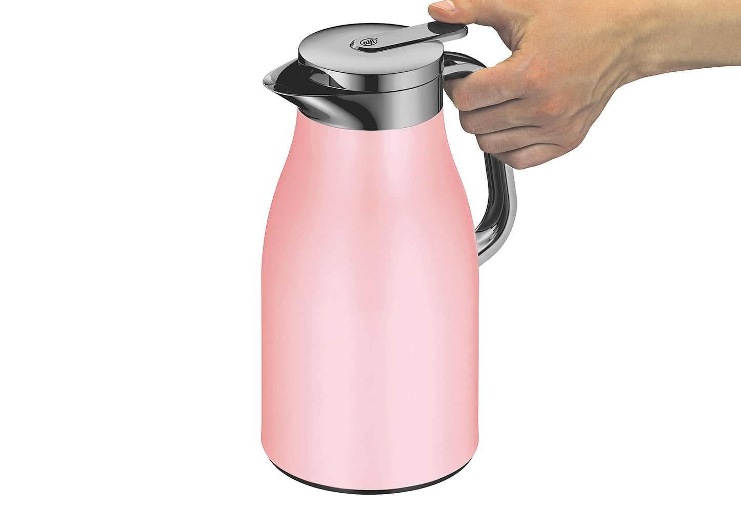 Isolierkanne Skyline pastell rosa matt 1,00l