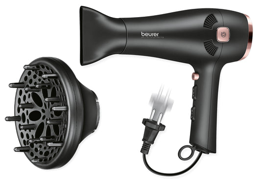 Haartrockner HC55 2000W mit Kabeleinzug schwarz