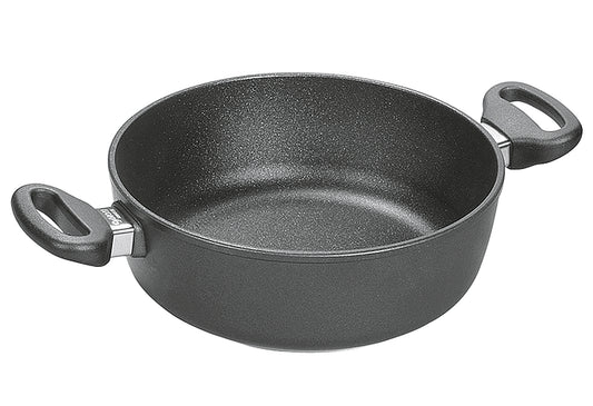 Guss-Kasserolle Titanium Nowo 2 Seitengriffe 4,5l 8cm Ø28cm
