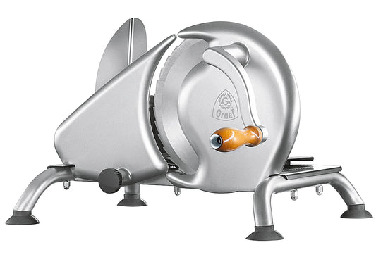 Allesschneider H9 silber rund 2teilig