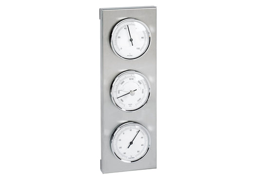 TFA Außenwetterstation Thermometer, Barometer, Hygrometer 28x9,5cm