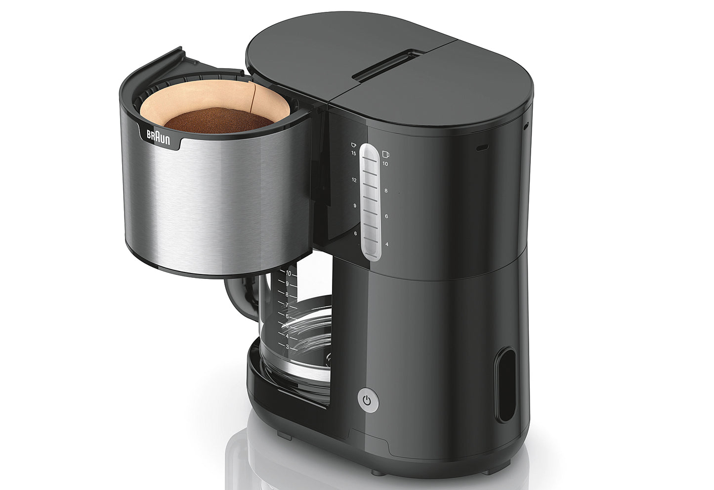 Kaffeeautomat KF 1500 BK 10 Tassen 1000Watt schwarz